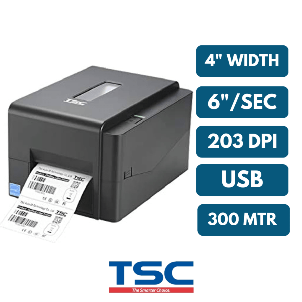 TSC TE200, USB