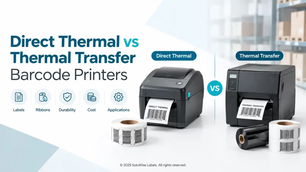 Direct Thermal vs Thermal Transfer Barcode Printers: A UAE Buyer’s Guide
