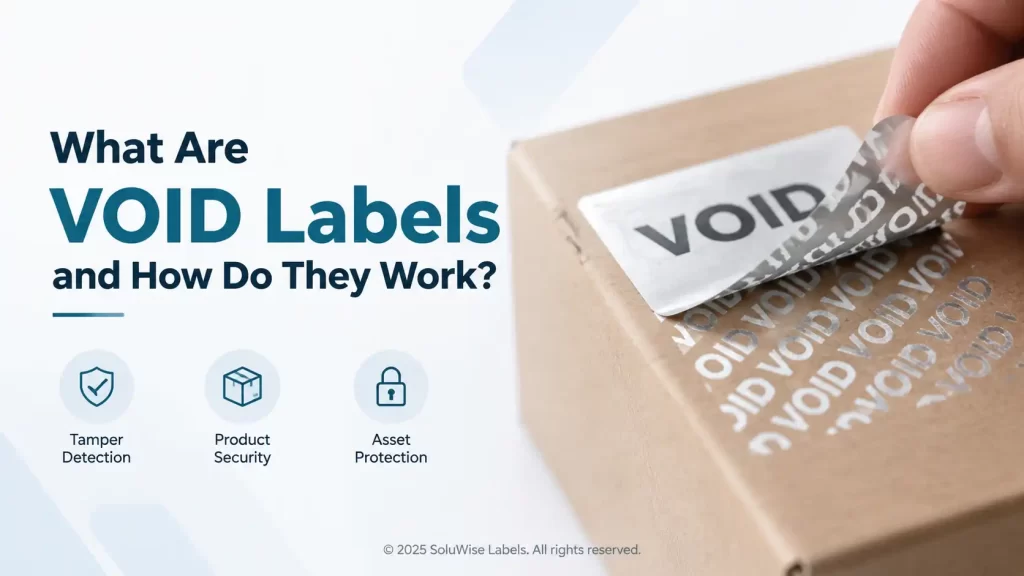 What Are VOID Labels and How Do They Work? A Practical UAE Guide by SoluWise