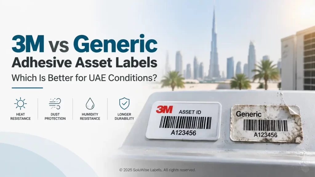 3M Asset Labels vs Generic Labels for UAE Conditions